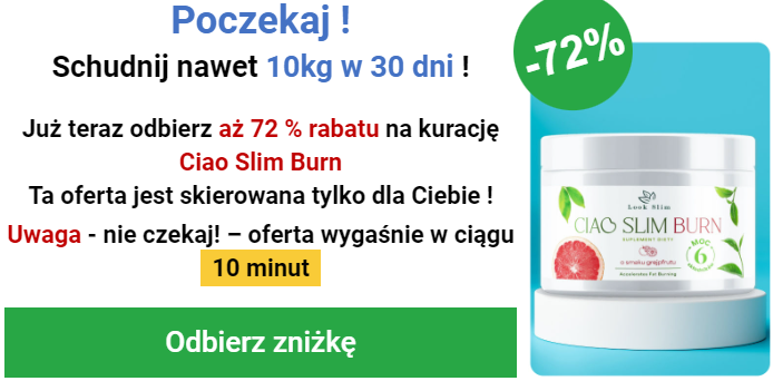 Cena i Gdzie Kupić Ciao Slim Burn? Allegro, Ceneo, Apteka